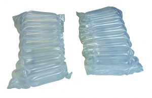 End cap inflatable bags
