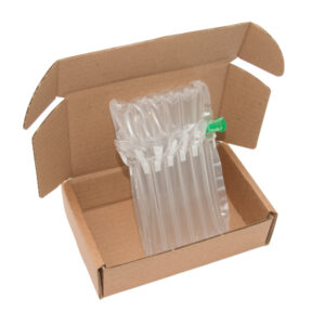 Inflatable bag inside box